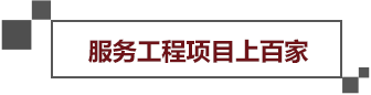 服務工程項目上百家 服務工程項目上百家