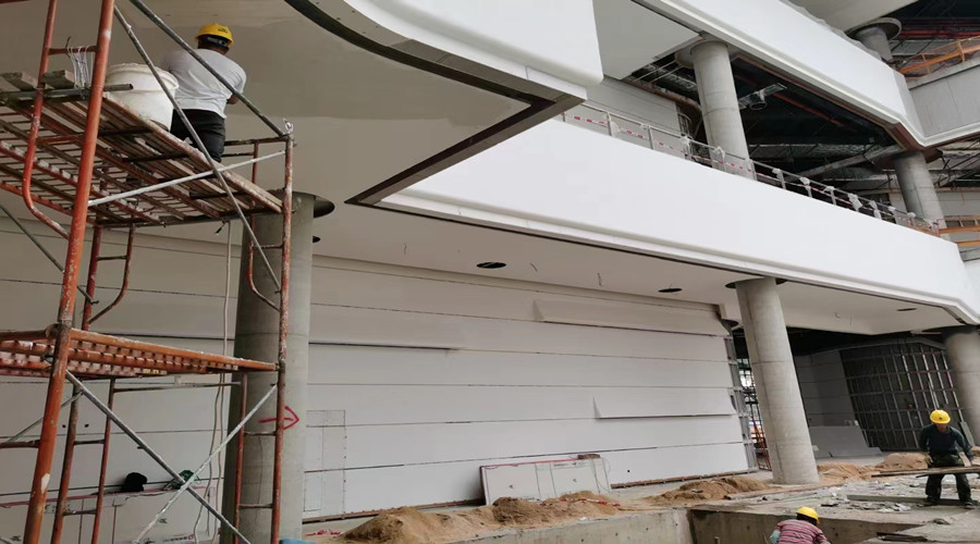 清遠(yuǎn)四館一中心GRG大板項目 清遠(yuǎn)四館一中心GRG大板項目