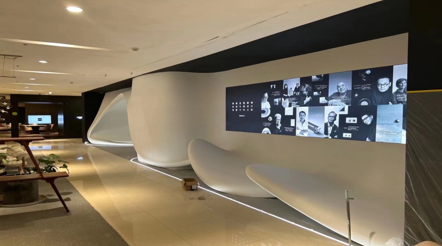 GRG波浪紋墻面 GRG波浪紋墻面