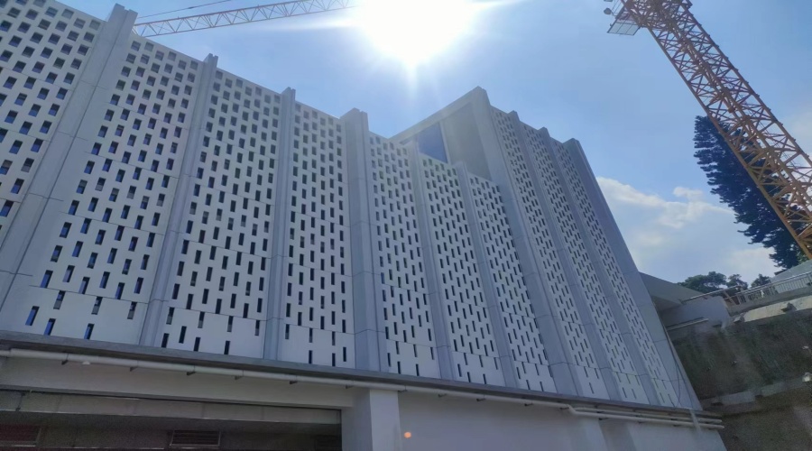 UHPC鏤空幕墻板 UHPC鏤空幕墻板