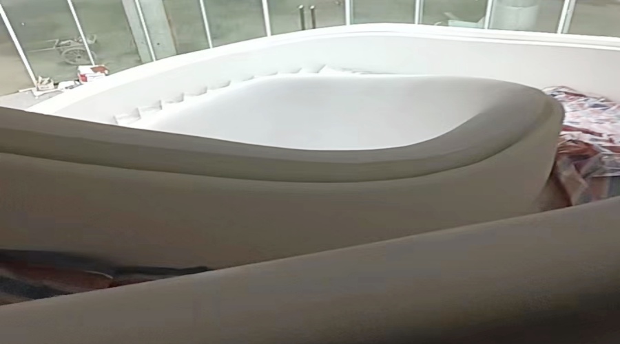 深圳沙田服務(wù)區(qū)GRG旋轉(zhuǎn)樓梯造型 深圳沙田服務(wù)區(qū)GRG旋轉(zhuǎn)樓梯造型