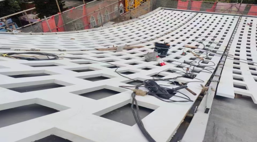 廣州基督教禮堂UHPC幕墻項目 廣州基督教禮堂UHPC幕墻項目