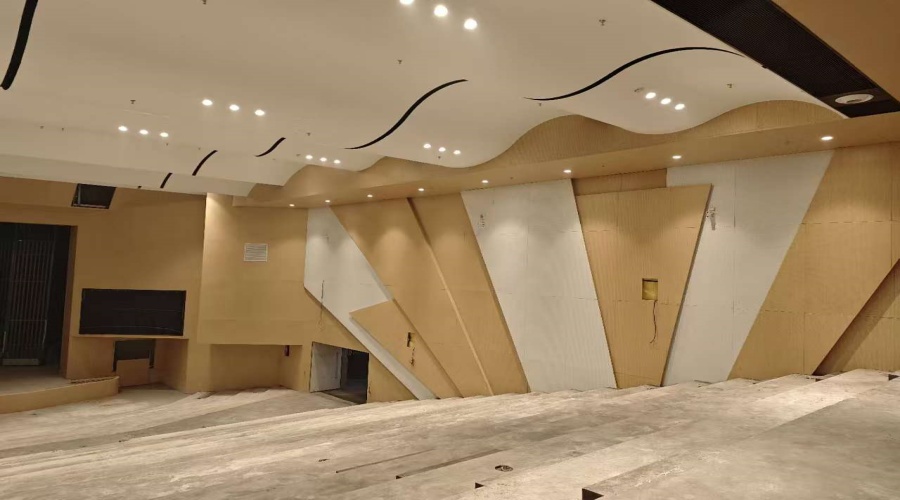 重慶養和教育報告廳GRG吊頂工程案例 重慶養和教育報告廳GRG吊頂工程案例