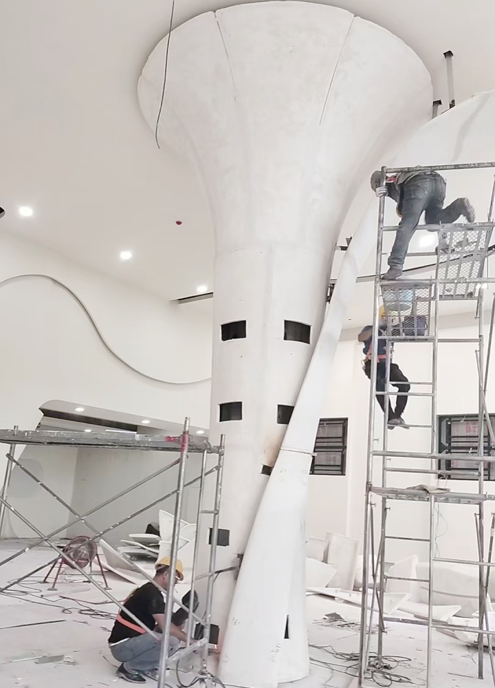 浙江溫州樂清GRG吧臺(tái)柱子的創(chuàng)新工程 浙江溫州樂清GRG吧臺(tái)柱子的創(chuàng)新工程