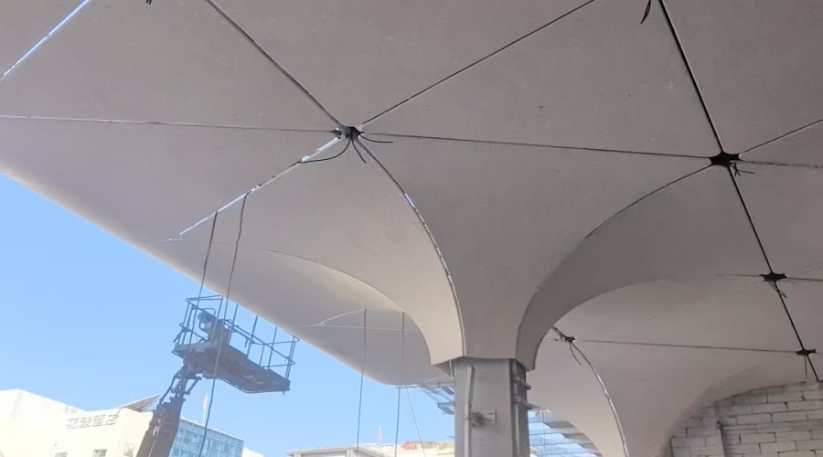 福建紫陽公館水磨石UHPC柱子造型工程 福建紫陽公館水磨石UHPC柱子造型工程